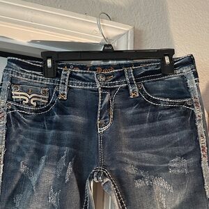 Rock Revival Blue Boot Cut Jeans